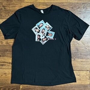 Maroon 5 • Red Pill Blues Tour • 2 X-Large • Black • Double Sided Concert Shirt